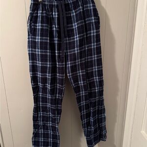 Boxercraft Men's Blue Plaid Joggers